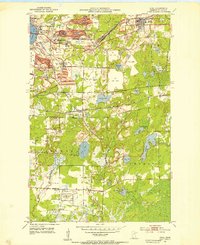 Buhl 1951 topographic map thumbnail