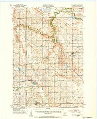 Bellingham 1953 topographic map thumbnail