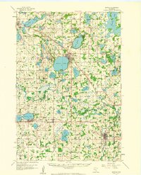 Buffalo 1958 topographic map thumbnail