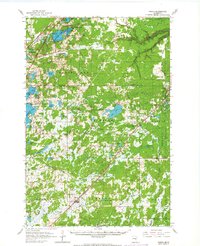 Bruno 1962 topographic map thumbnail