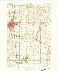 Austin 1954 topographic map thumbnail