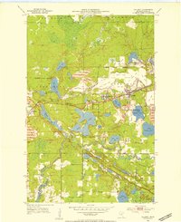 Calumet 1952 topographic map thumbnail