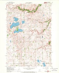 Canby NW 1967 topographic map thumbnail