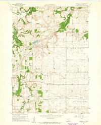 Cannon City 1960 topographic map thumbnail