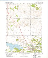 Cannon Falls 1974 topographic map thumbnail