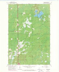 Canyon 1953 topographic map thumbnail