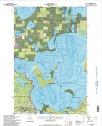 Cass Lake 1996 topographic map thumbnail