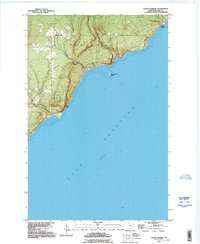 Castle Danger 1992 topographic map thumbnail