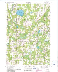 Cedar 1974 topographic map thumbnail