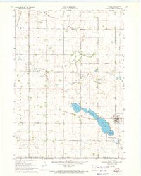 Ceylon 1970 topographic map thumbnail