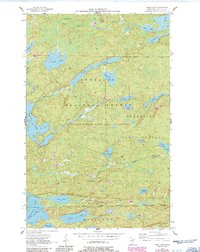 Chad Lake 1956 topographic map thumbnail