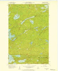 Chad Lake 1956 topographic map thumbnail