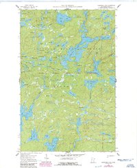 Cherokee Lake 1960 topographic map thumbnail