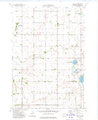 Chokio NW 1973 topographic map thumbnail