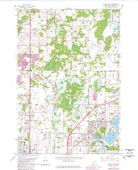 Circle Pines 1967 topographic map thumbnail