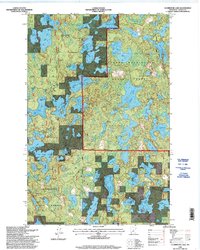 Clubhouse Lake 1996 topographic map thumbnail