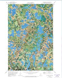 Clubhouse Lake 1970 topographic map thumbnail