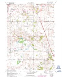 Coates 1974 topographic map thumbnail