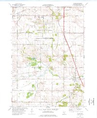 Coates 1974 topographic map thumbnail