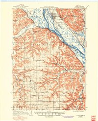 Cochrane 1937 topographic map thumbnail