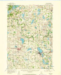 Cokato 1958 topographic map thumbnail