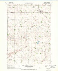 Comfrey 1967 topographic map thumbnail