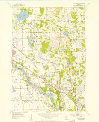 Coon Rapids 1955 topographic map thumbnail