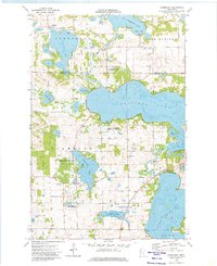 Cormorant 1973 topographic map thumbnail