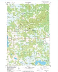 Cromwell East 1982 topographic map thumbnail
