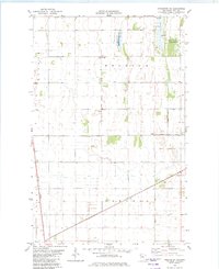 Crookston NE 1982 topographic map thumbnail