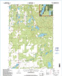 Crystal Lake 1996 topographic map thumbnail