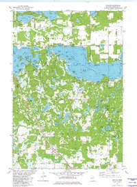 Cushing 1981 topographic map thumbnail