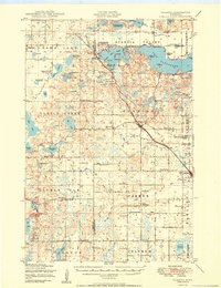 Cushing 1950 topographic map thumbnail