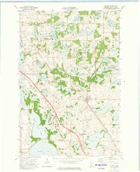 Dalton 1973 topographic map preview