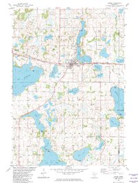 Dassel 1982 topographic map preview