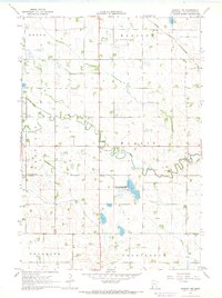 Dawson NW 1967 topographic map thumbnail