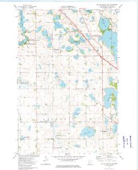 Dayton Hollow Dam 1973 topographic map thumbnail
