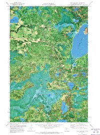 Deer Lake West 1970 topographic map thumbnail