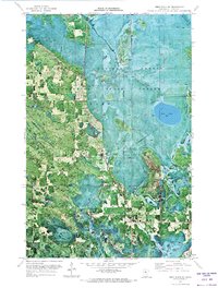 Deer River NE 1970 topographic map thumbnail