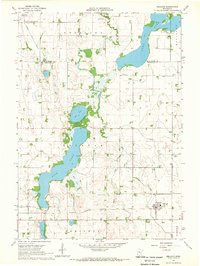 Delavan 1967 topographic map thumbnail