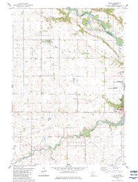 Delhi 1983 topographic map thumbnail