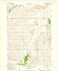 Dennison 1960 topographic map thumbnail