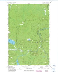 Dewey Lake NW 1955 topographic map thumbnail