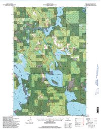 Dora Lake 1996 topographic map thumbnail