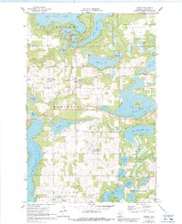 Dorset 1970 topographic map thumbnail