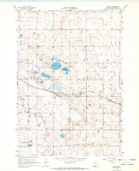 Dovray 1967 topographic map preview