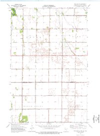 Drayton SE 1974 topographic map thumbnail