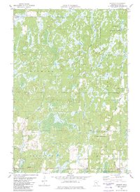 Duxbury 1981 topographic map thumbnail
