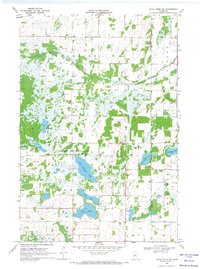 Eagle Bend NW 1969 topographic map thumbnail