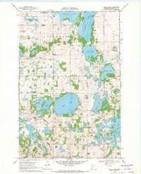 Eagle Lake 1969 topographic map thumbnail